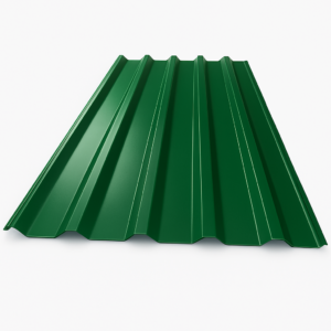 feuille métallique verte